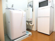 洗濯機 冷蔵庫　短期貸し（仙台の家具付きマンスリー）